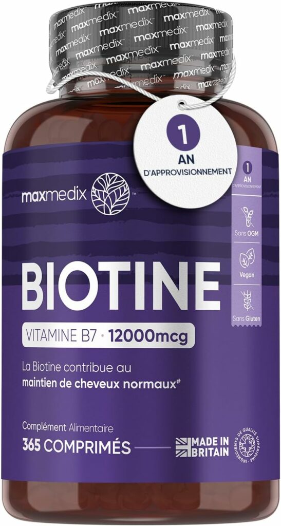 Compléments alimentaires cheveux - Biotine